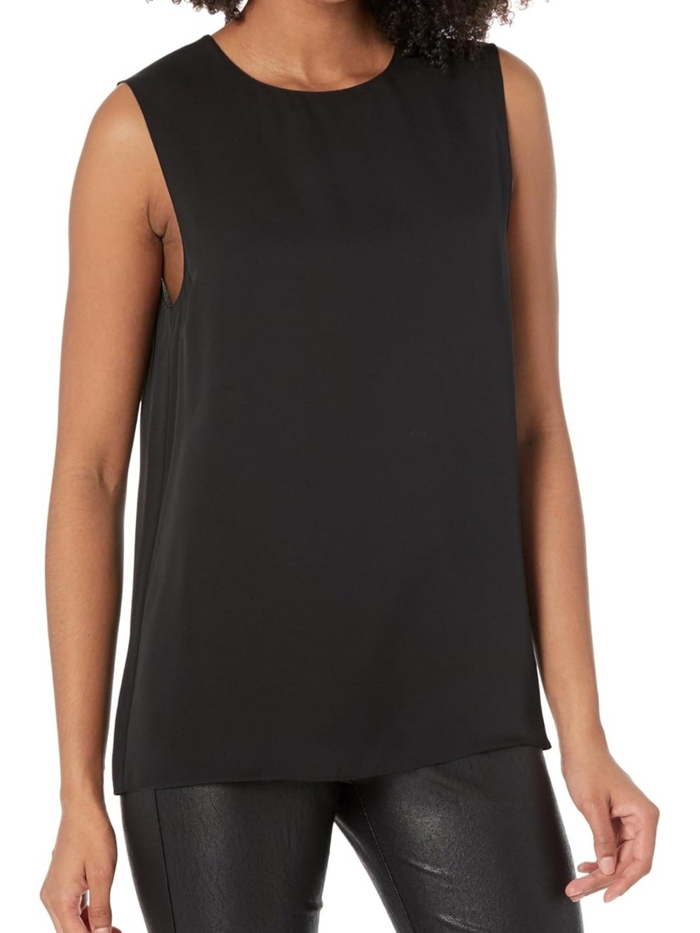 Theory Shell Top in Silk Georgette.